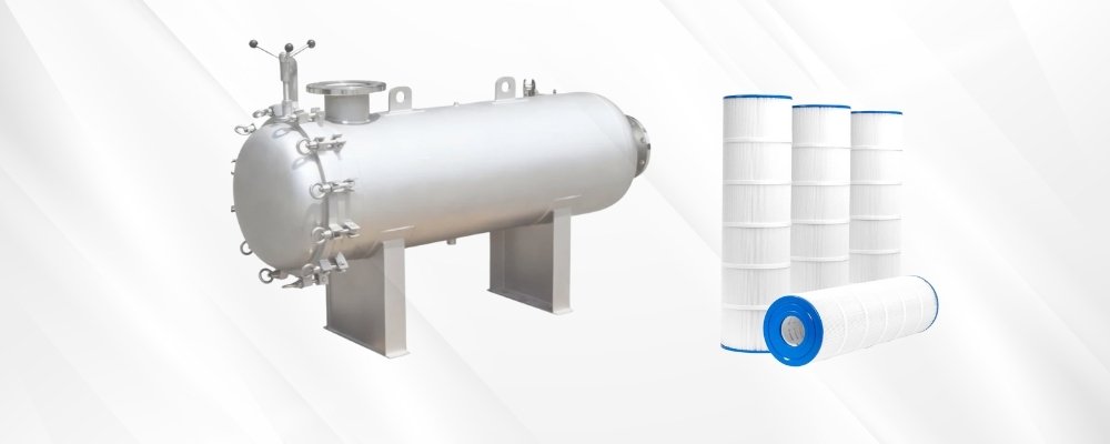 Horizontal Cartridge Filter Housing